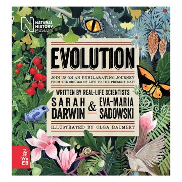 Illustrated front cover of Evolution book