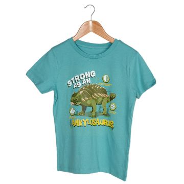 Strong as an Ankylosaurus T-shirt for Kids