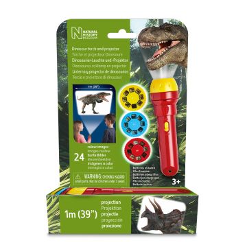 Dinosaur Torch and Projector front cover of packaging